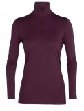 Wmns 200 Oasis LS Half Zip, Brazil Wood