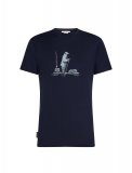 Mens Tech Lite SS Tee Polar Paddle, Midnight Navy